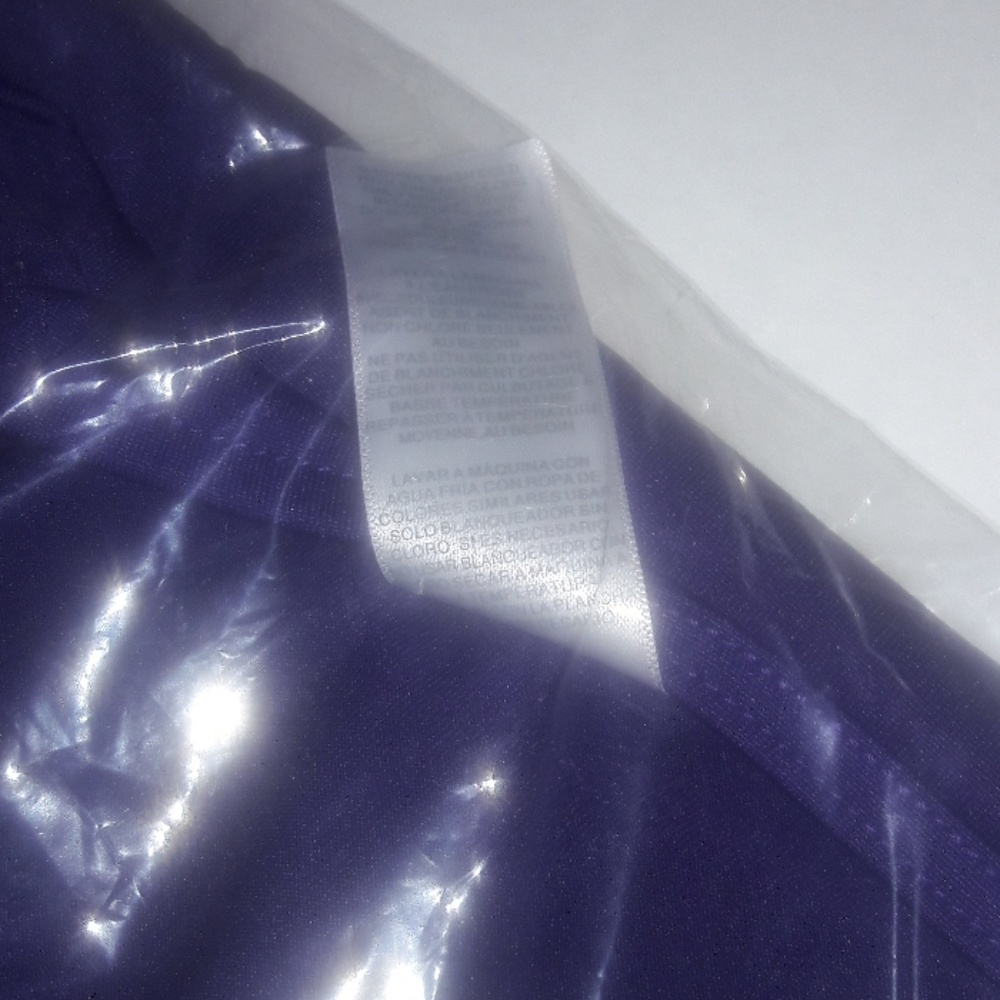 Ruched Front Dress Purple Sz M - Picture 7 of 8